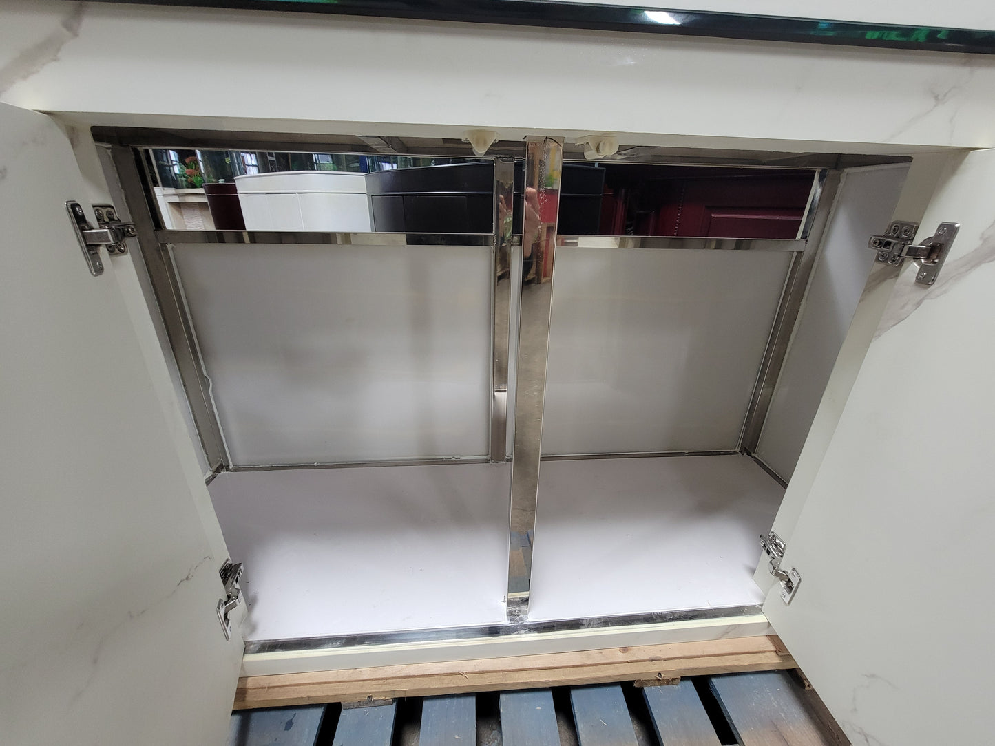 Reef Ready 170g Glass Bayview Flat Panoramic Aquarium Fish Tank Set