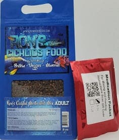 Ron's Cichlids Medicated Food Mix