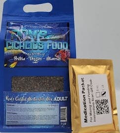 Ron's Cichlids Medicated Food Mix