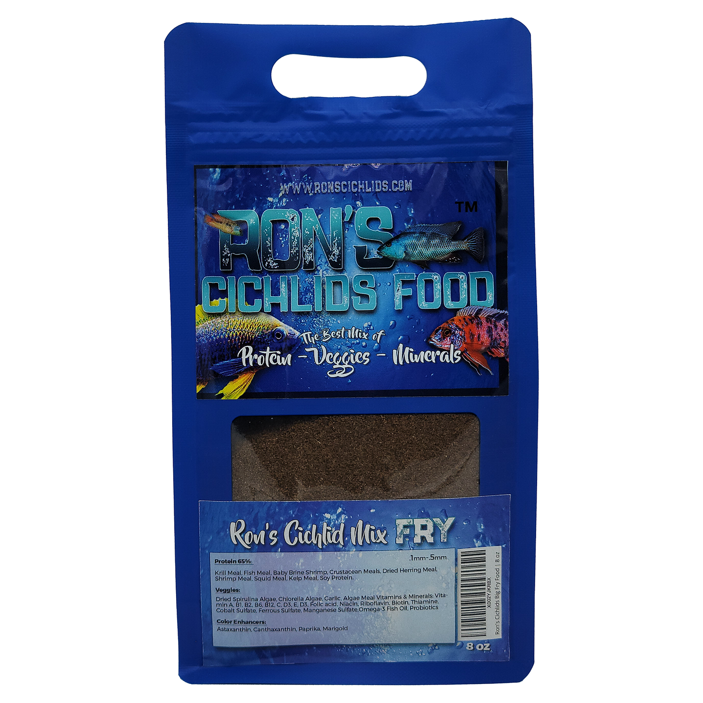 Ron's Cichlids Fry Food