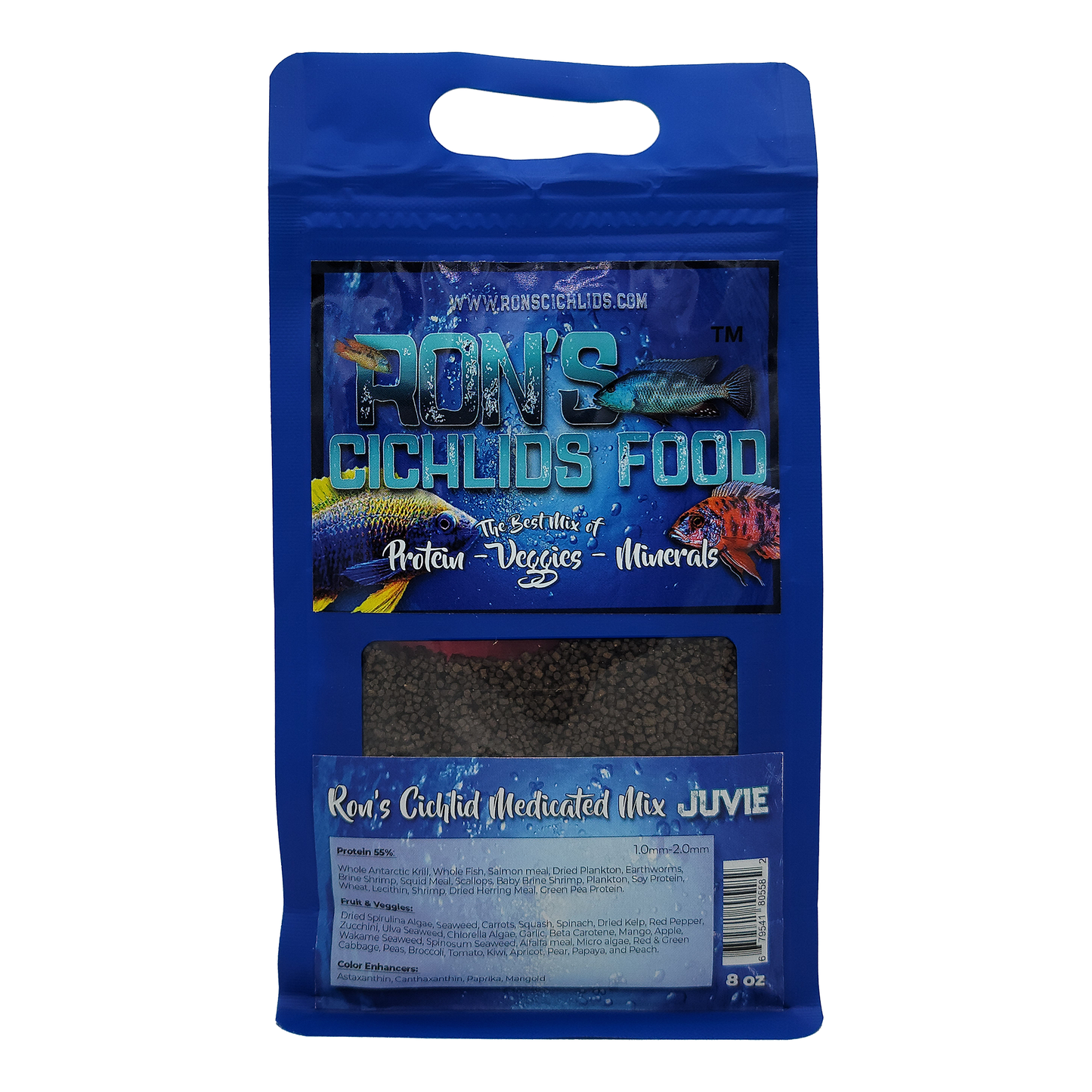 Ron's Cichlids Medicated Food Mix