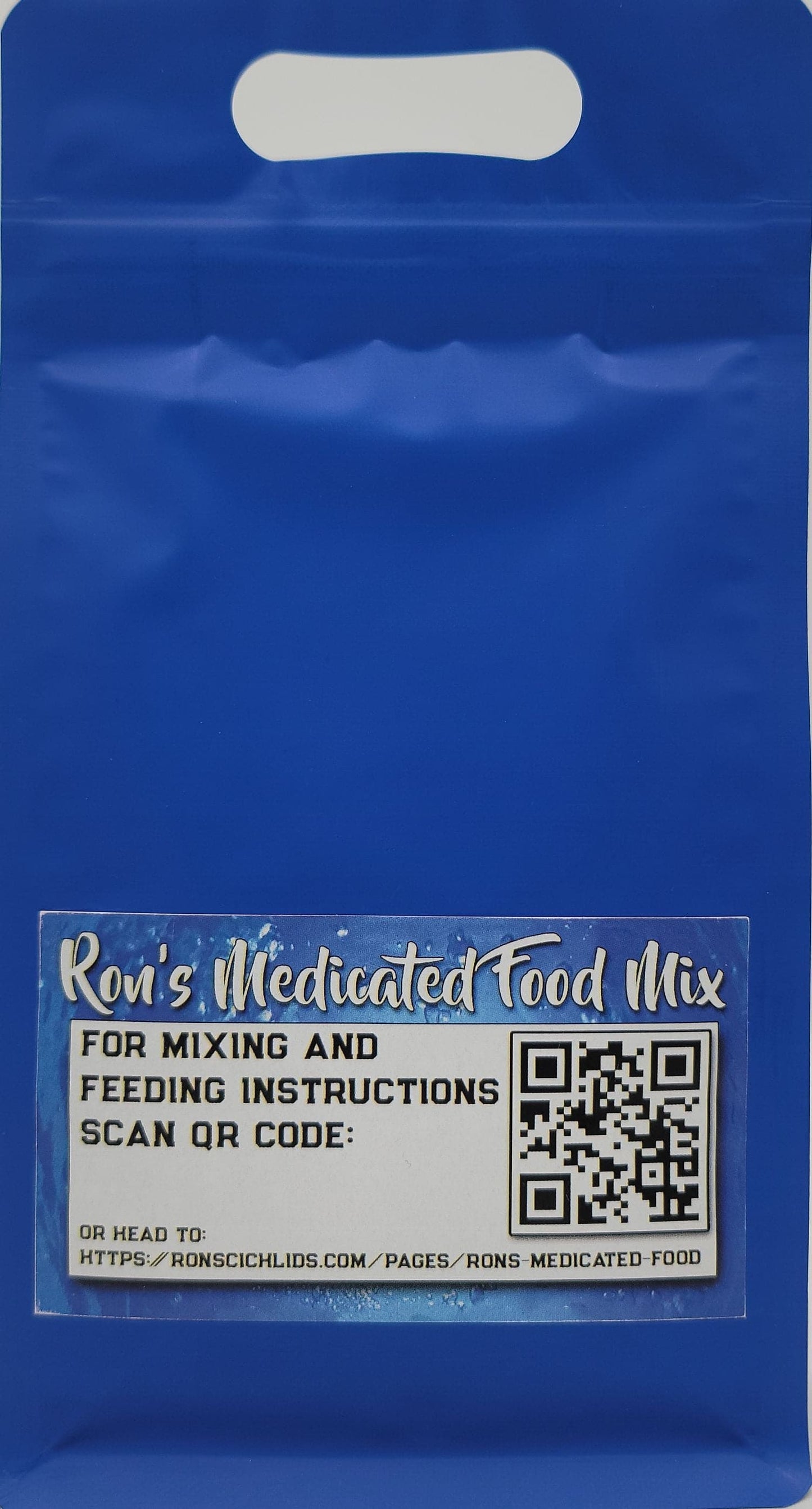 Ron's Cichlids Medicated Food Mix